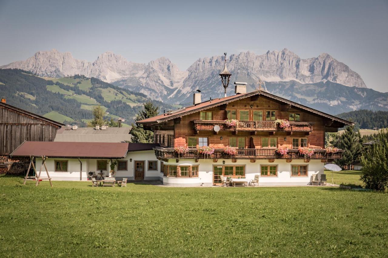Ferienwohnung Neuhaus Kitzbühel Exterior foto